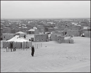 Sahrawi refugee camp located in Argelia (Auserd wilayaj.