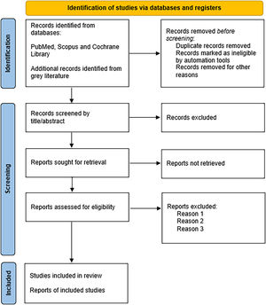 PRISMA flow diagram.14 Source: Page MJ, et al. BMJ 2021;372:n71. doi: https://doi.org/10.1136/bmj.n71.
