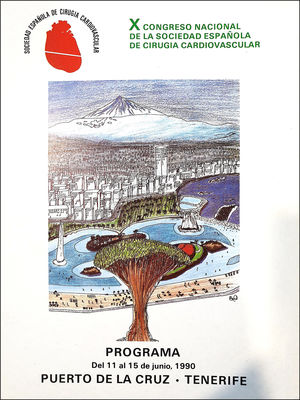 Cubierta frontal del Libro de Resúmenes del X Congreso de la SECCV en Tenerife.