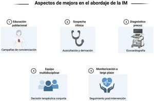 Aspectos de mejora en el abordaje de la insuficiencia mitral.