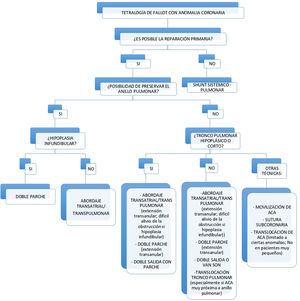 Esquema de decisión. ACA: arteria coronaria anómala.