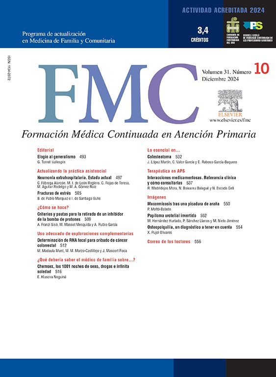 FMC. Formación Médica Continuada en Atención Primaria