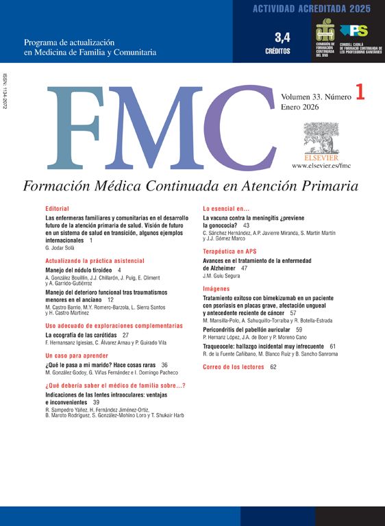 FMC. Formación Médica Continuada en Atención Primaria