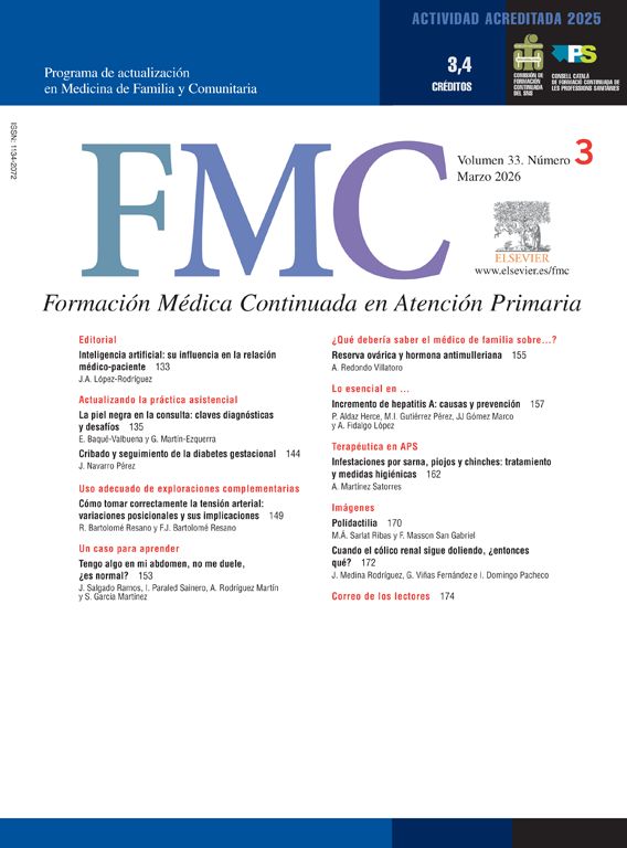 FMC. Formación Médica Continuada en Atención Primaria