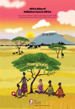 Portada del Atlas de Cuidados Paliativos en Africa, publicado en 2017.