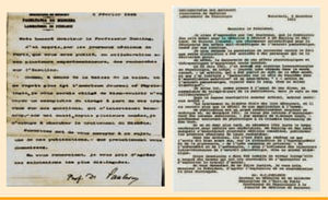 A) Letter from Paulescu to Banting (February 5, 1923), who did not reply. B) Letter from Paulescu to the Nobel Commission (November 6, 1923) (Courtesy of Dan Angelescu). Available on: http://www.library.utoronto.ca