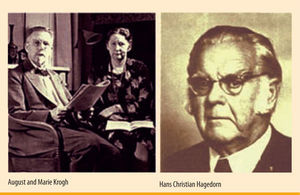 August Krogh, the Nobel Prize of 1923, Hans C. Hagedorn, and his wife Mary