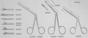 Pinzas de Hartmann.
