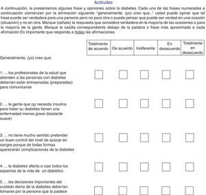 Ejemplos de algunas preguntas del cuestionario DAS-3sp.