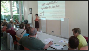 1. Charlas impartidas en centro para mayores en Valladolid.
