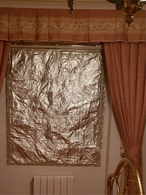 Ventana de la habitación.
