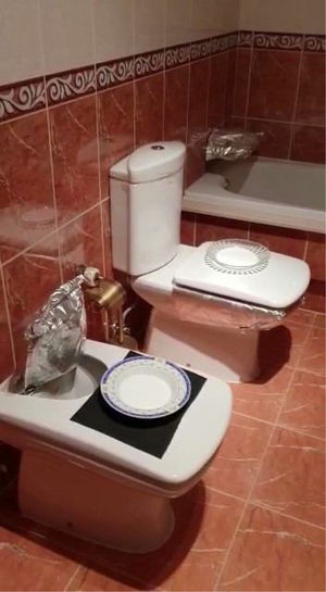 Aseo personal con agua y bicarbonato.