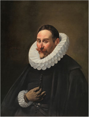 Retrato de caballero. Juan Bautista Maíno (1581-1649). Madrid, Museo Nacional del Prado.