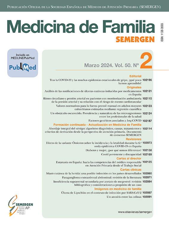 Cardiopatía Isquémica Crónica En El Anciano | Medicina De Familia. SEMERGEN