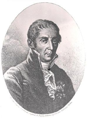 Alessandro Volta (1745-1827).
