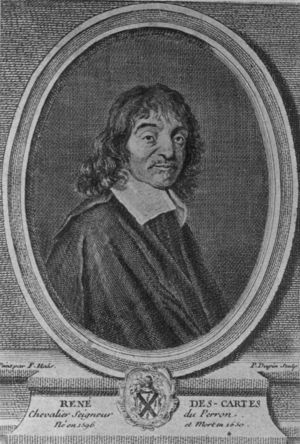 René Descartes (1596-1650), mecanicista en la concepción de la naturaleza, aplicó el método matemático a la filosofía.