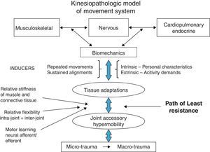 The kinesiopathologic model of the movement system.