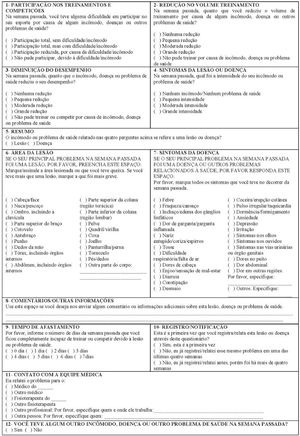 Brazilian Portuguese (OSTRC-BR) version of the OSTRC-QHP.