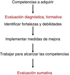 Proceso de la evaluación-formación.