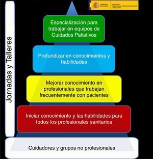 Niveles de formación en Cuidados Paliativos. Comunidad de Madrid.
