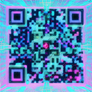 QR del producto final, el neurotema: la historia de Willi. Fuente: elaborado con Hello QArt.