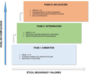 Mapa longitudinal de integración curricular de la ecografía clínica en el grado en Medicina en España (Consenso GTEC-SEDEM, 2025).