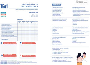 Estructura de la tarea evaluable del estudiante.