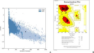 Vaccine 3D Validation of Structure by ProSA-web and PROCHECK.