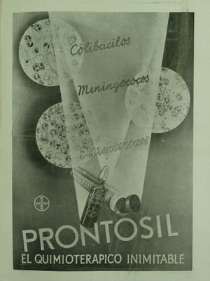 Prontosil and Uliron were two of the first and most prominent sulfa drugs. The incorporation of these drugs into the therapeutic arsenal of dermatologists made it possible to control many venereal infections (especially gonococcal infections) and some pyodermas. The advent of penicillin a few years later struck an almost decisive blow to syphilis. Between them, these 2 remedies gave rise to a difficult situation for many venereologists who made their living almost exclusively from attending patients with these infections.