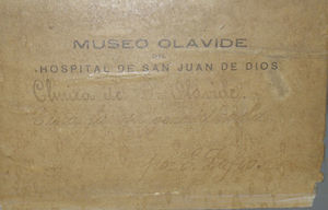 Label found with the figure.