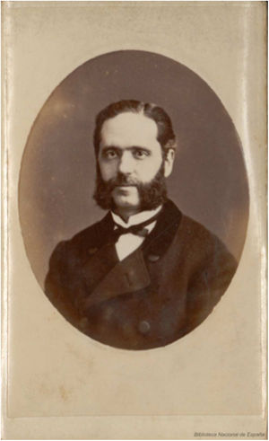 Photograph of José Eugenio de Olavide Landazábal. Reproduced with the permission of Spain’s national library (Biblioteca Nacional de España).