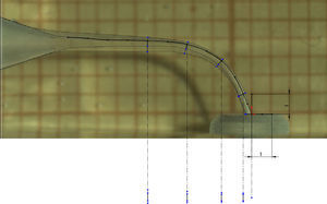 Model transferred onto the Solidwork software (SolidWorks 2014 ×64 Edition).