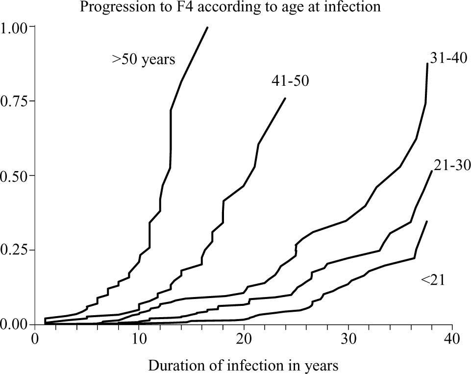 Risk factors for liver fibrosis progression in patients with chronic ...