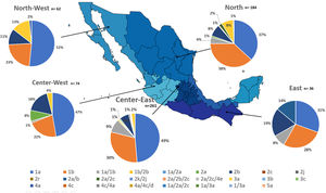The geographic location of the <span class=