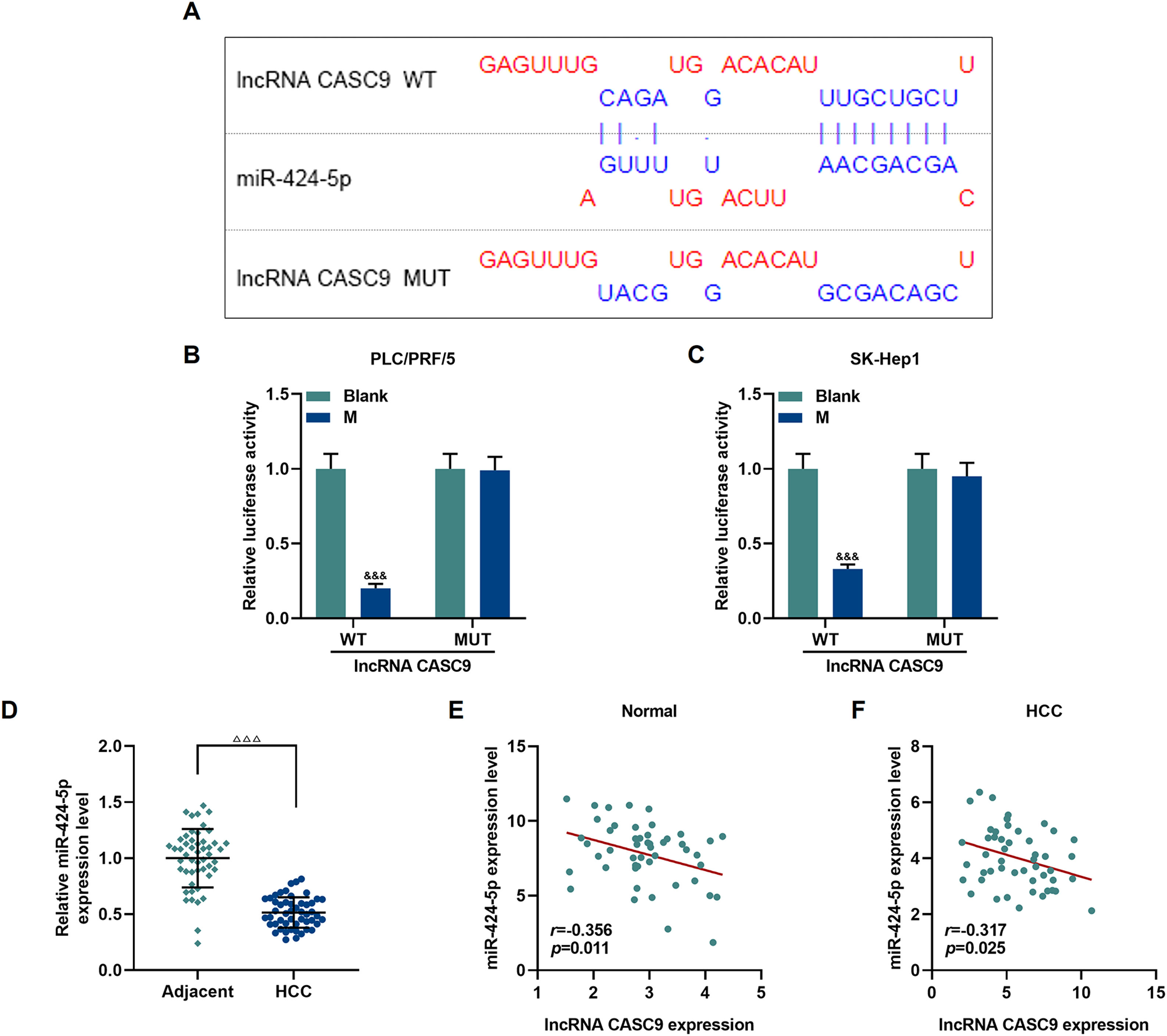 LncRNA CASC9 promotes proliferation, migration and inhibits apoptosis ...