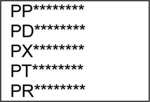 Tag types, where asterisks indicate optional areas, and the first two characters indicate the pattern to look for. The standard requires that the tag of a pronoun should have at least eight elements, and then we assign an index, which could have from 1 to 10 digits. In this step, the algorithm does not take into account the last 6 or 8 digits, since they provide no information to our tool