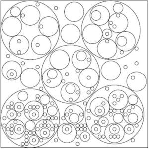 Packing pattern for instance 3.