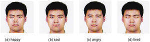 Facial expression generation results.