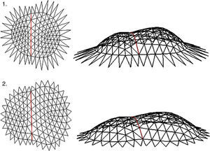 Double geometry: (1) qdiag-edge=20, (2) ldiag-target=8. Double geometry: (1) qdiag-edge=20, (2) ldiag-target=8.