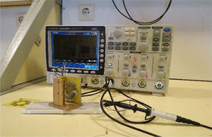 Generator designed in the laboratory. Generator designed in the laboratory.