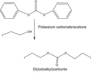 Synthesis of di(iodoethyl)carbonate.