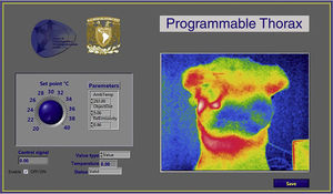 Programmable thorax human machine interface (HMI).