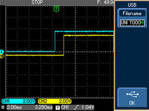The source side voltage and current waveforms without STATCOM.