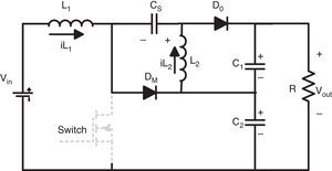 Proposed converter switched OFF condition circuit.