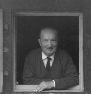 Martín Heidegger.