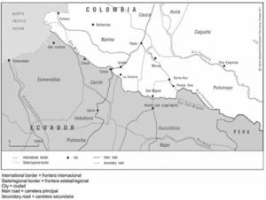 Dinámica de movilidad en refugiados de Colombia a Ecuador