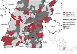 Saldo neto migratorio entre municipios de la zmvm por mil habitantes, 2005-2010 Fuente: Censos de Población y Vivienda.