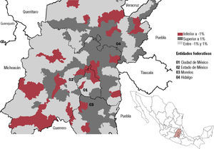 Saldo neto migratorio entre municipios de la zmvm por mil habitantes, 2010-2015 Fuente: Intercensal 2015.