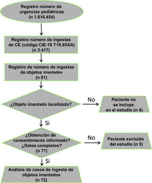 Diagrama de flujo del estudio.
