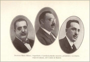 Comité de Madrid del IICongreso Nacional de Pediatría (Libro de Actas del Congreso, tomo I, p. 40).